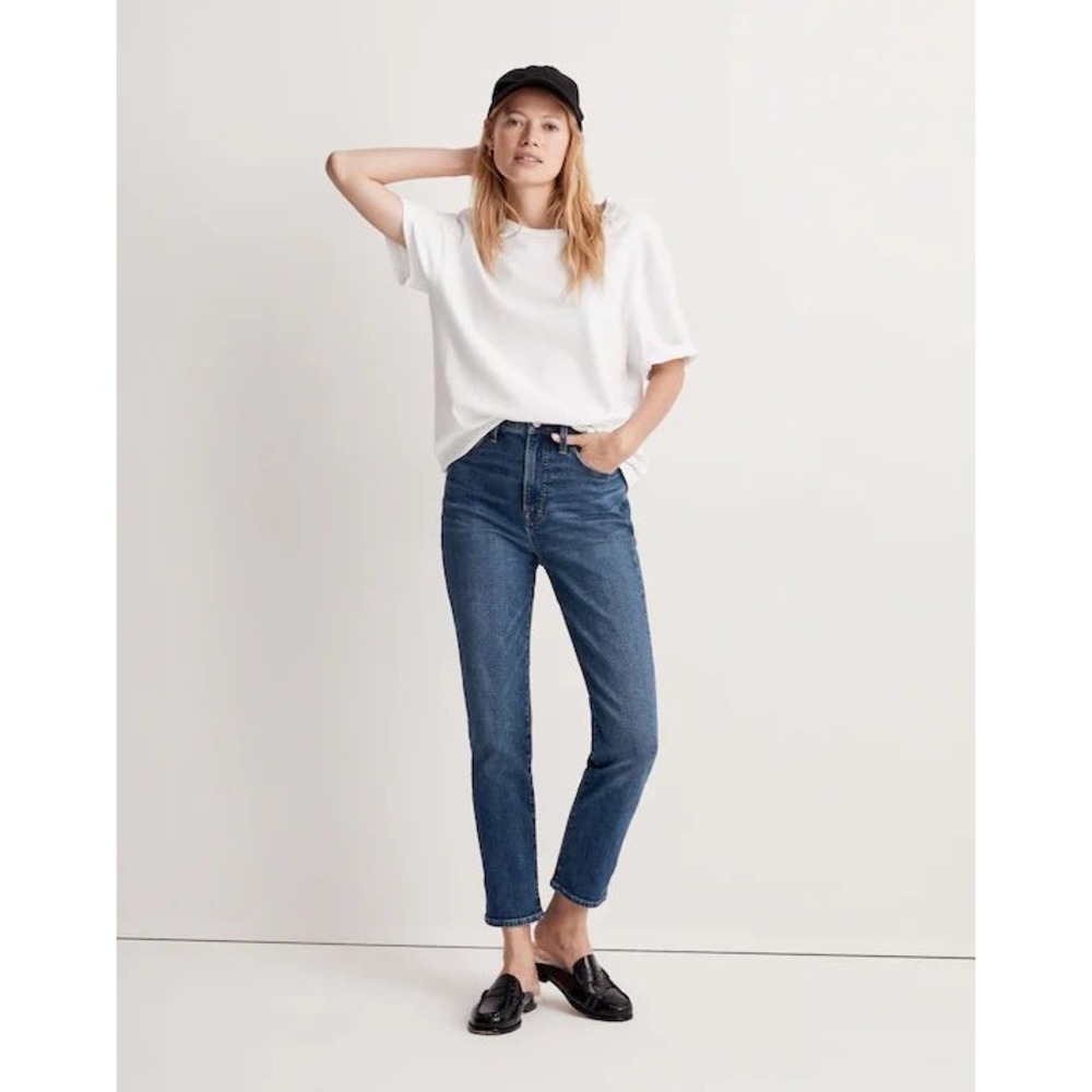 Madewell The Perfect Vintage Jean Petite Manorford Wash Instacozy Blue 26P